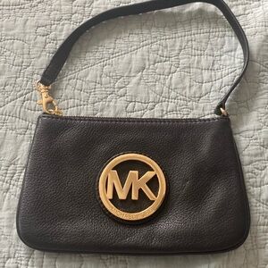 Michael Kors Leather Wristlet